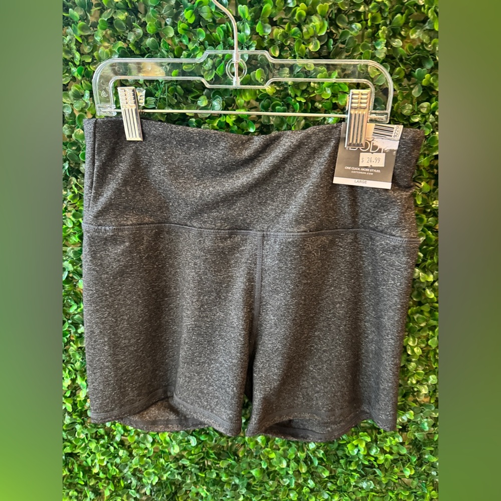 New cotton on body charcoal biker shorts